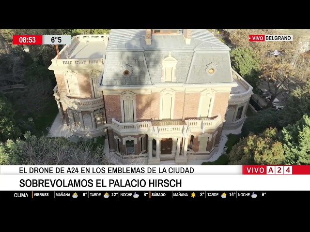 🔴 BUENOS AIRES FROM THE AIR: THE STORY OF THE HIRSCH PALACE, AN ARCHITECTURAL JEWEL IN THE HEART ...