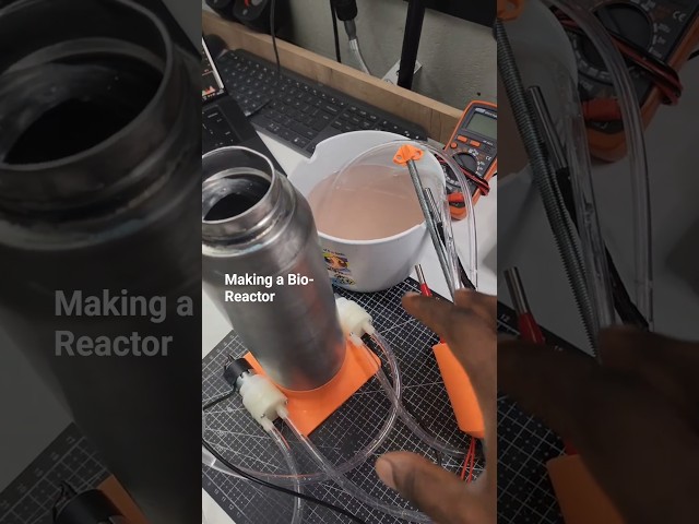 Making a Bioreactor #engineering #3dprinting #electronics #iot #processcontrol #Motor #reactor