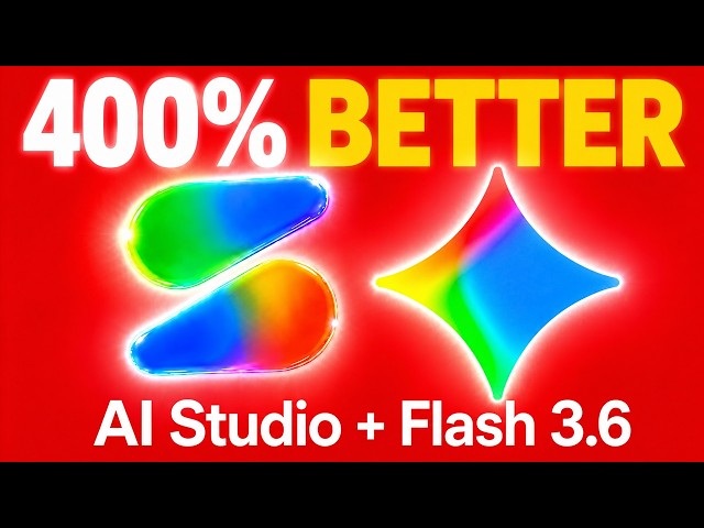 Google AI Studio + Gemini 3.6 Flash is INSANE!