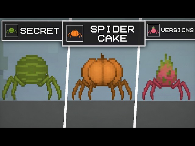 HOW TO GET ALL SECRET SPIDER CAKE VERSIONS! Melon Playground UPDATE