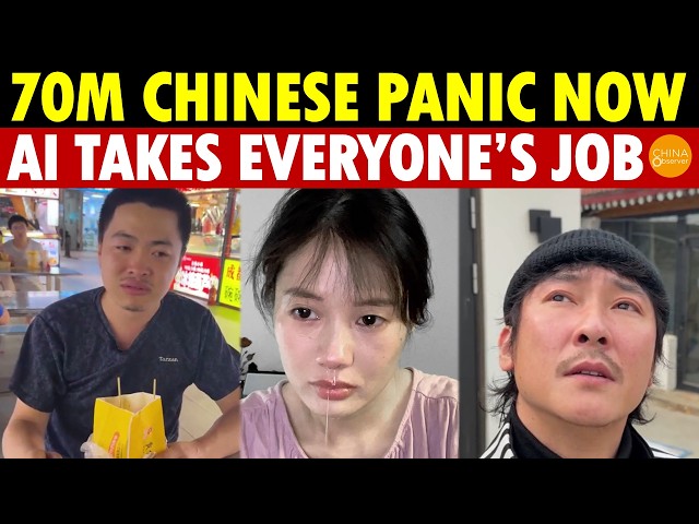 70 Million Chinese Are Crying As Jobs Disappear: Programmers, Actors, Translators All Replaced By AI