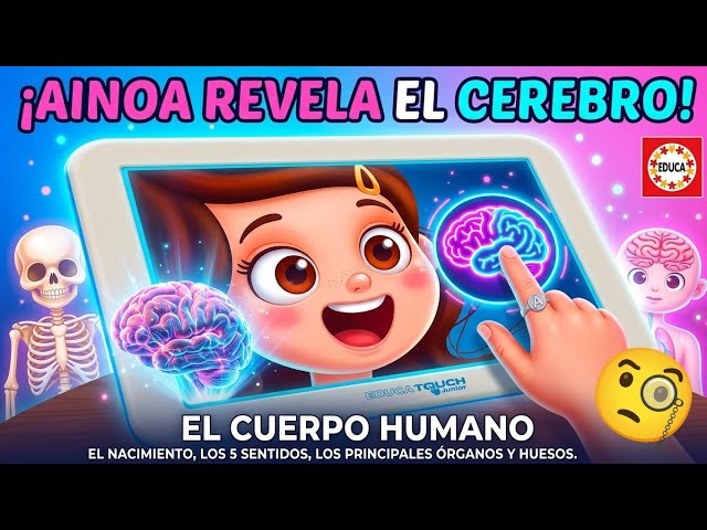 AINOA JUEGA CON LA TABLET EDUCA TOUCH