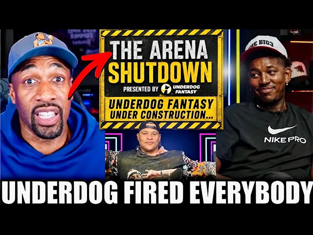 BREAKING NEWS: Underdog FIRES Entire Gil’s Arena Crew After Josiah Quit LIVE! Gilbert Arenas REACTS