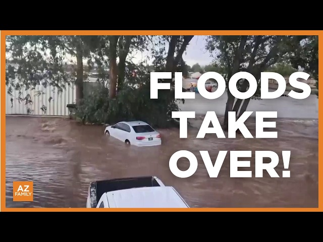 Flooding damages Prescott Valley homes, moves shipping containers