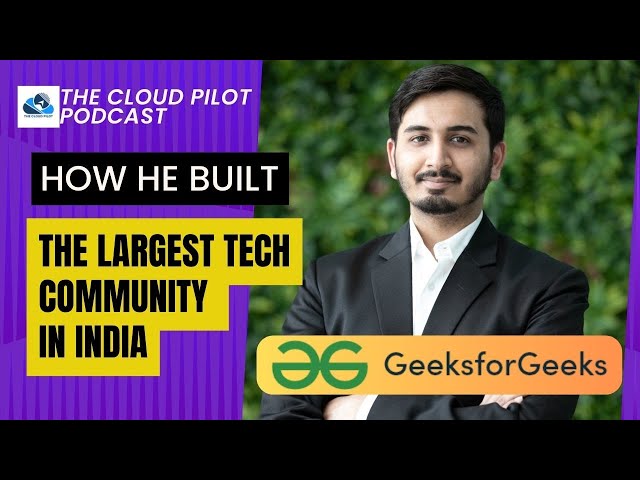 @GeeksforGeeksVideos CTO Interview: Secrets to Building a MASSIVE Coding Community ​