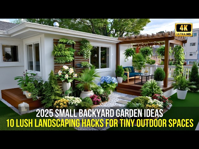 2025 Small Backyard Garden Ideas: 10 Lush Landscaping Hacks for Tiny Outdoor Spaces