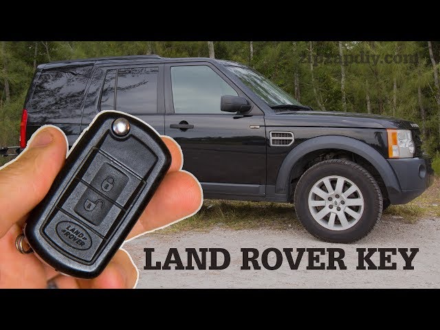 Land Rover Key Fob Battery Replacement and Key Shell Change