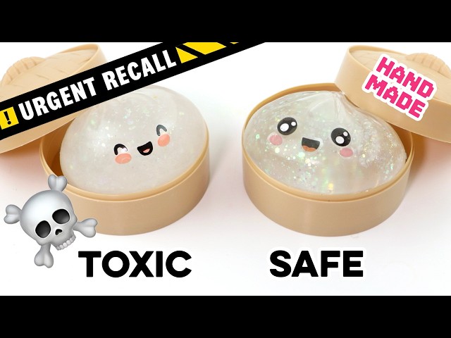 How To Make NON-TOXIC Squishy Dumplings
