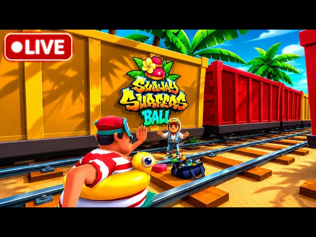 Subway Surfers LIVE 🔥 Bali Gameplay [4K60FPS]