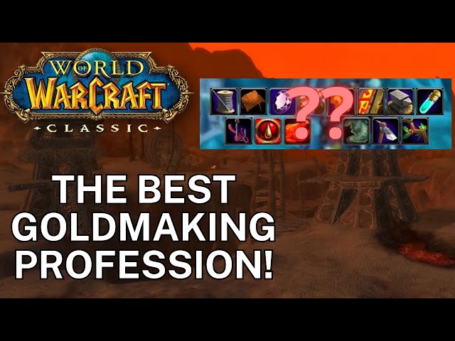 This is still the best goldmaking profession in Classic! Wow Classic alchemy gold guide