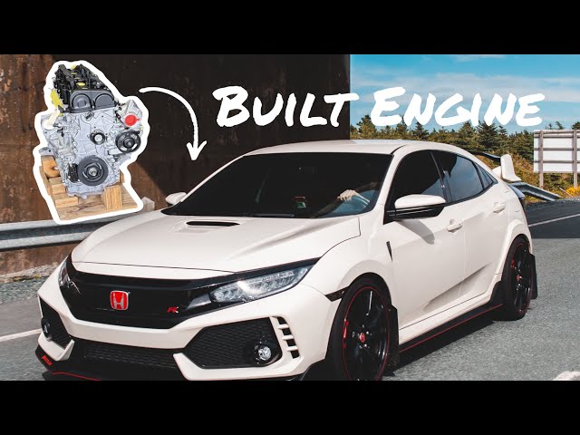 Blown up Civic Type R Engine Swap