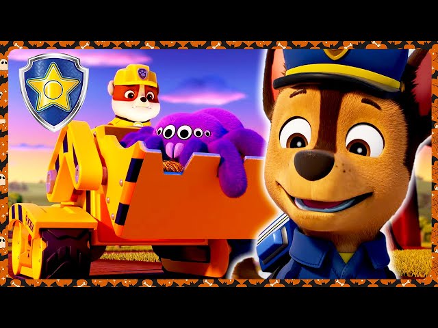 Rubble and Chase Investigate a Haunted Farm! 🐾🎃 | Chase Official Channel | PAW Patrol