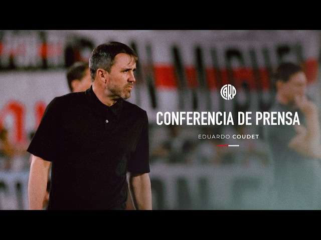 Eduardo Coudet in press conference | LIVE | River vs. Argentinos Juniors