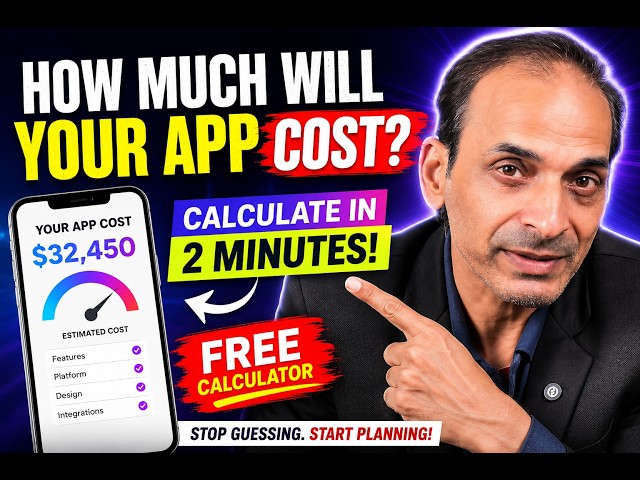 How Much Will Your App Cost? Find Out Instantly! #Free | App Cost Calculator | App Development Cost