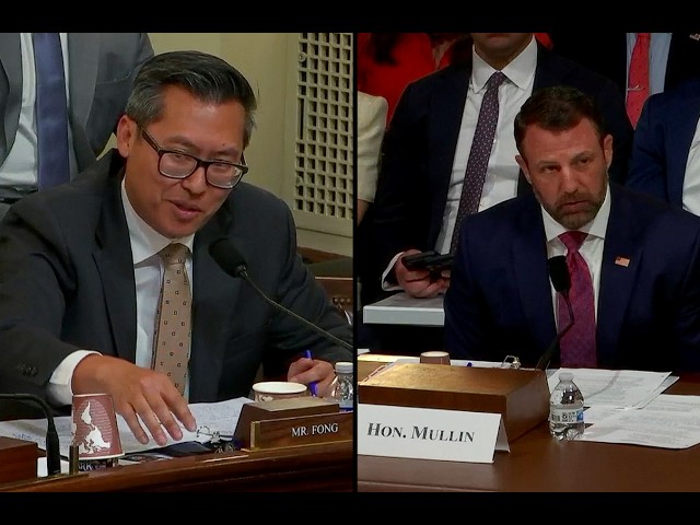 Vince Fong and Markwayne Mullin Discuss World Cup Security, DHS Priorities, and Funding for FEMA