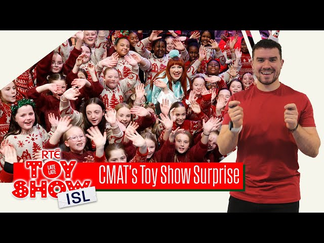 ISL: CMAT shock brings Toy Show Choir to tears 🥹 | The Late Late Toy Show 2025