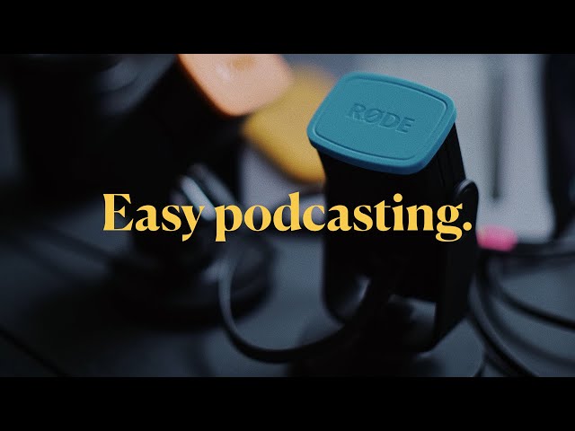 The Easiest Way To Start A Podcast in 2021 | RODE Connect & RODE NT-USB Mini