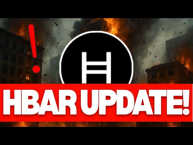 HEDERA (HBAR) PRICE UPDATE 🚨 | WHAT'S GOING ON WITH THE PRICE? | HBAR CRYPTO NEWS TODAY