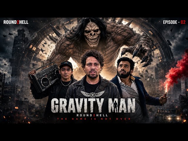 The Gravity Man 2 || Round2hell || R2H #round2hell #round2hellnewvideo #r2h #najimwasimkivideo
