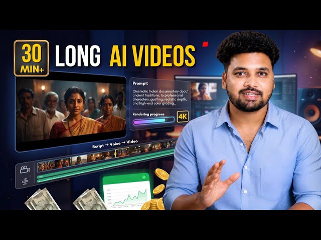 Create Long AI Videos for FREE | Step-by-Step AI Video Tutorial 🚀