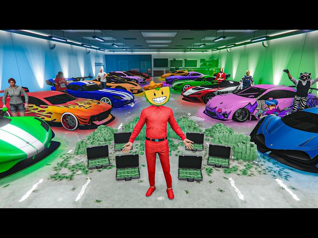My first time reacting to subscriber garages in GTA 5 online
