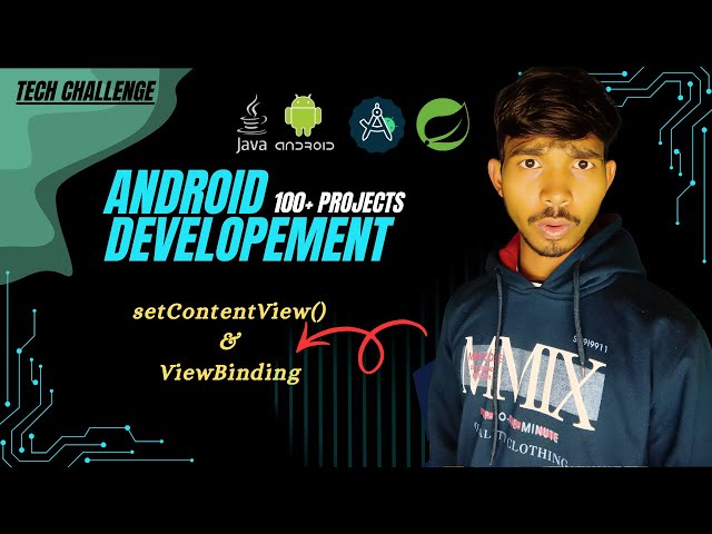 setContentView vs ViewBinding in Android Java | Complete UI Binding Explained (Beginner Friendly)