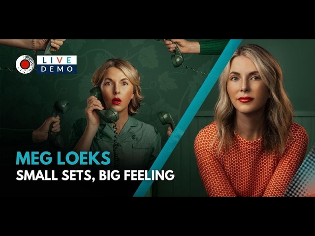 Small Sets, Big Feeling | Live Photography & Lighting Demo with Meg Loeks and SIGMA!