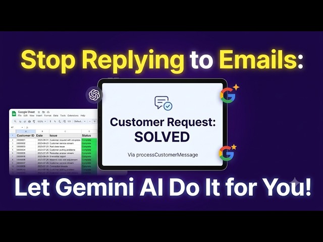 Stop Replying to Emails: Let Gemini AI Do It for You!