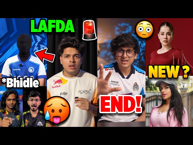 3 LAFDA Explained 😳 BADLA - Ab Bol🚨 Team APEX GAMING, Full STORY, GodLike,JONATHAN, S8uL Owner, BGMI