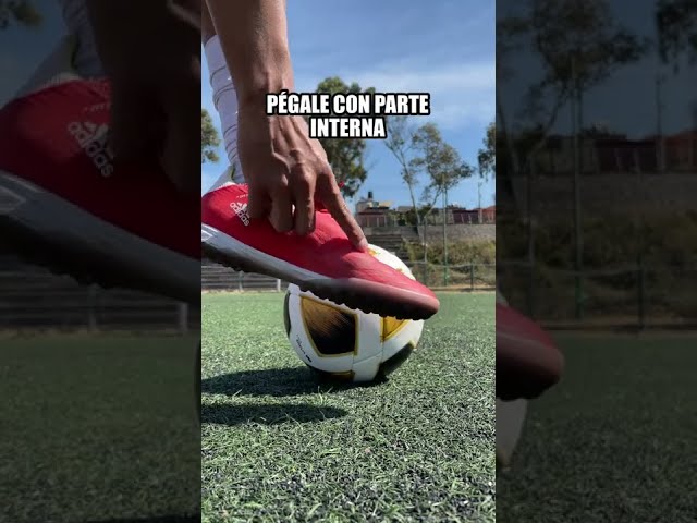 APRENDE A TIRAR CON EFECTO ⚽️🔝