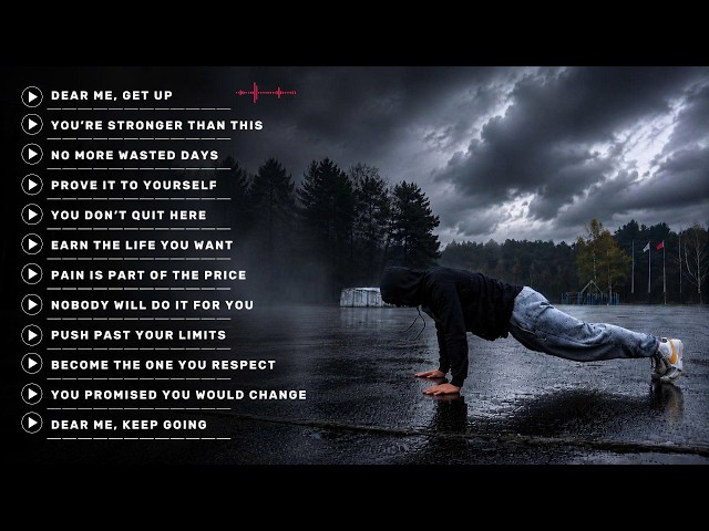 NO EXCUSES – LETTER TO MYSELF💪🔥 | Rap Rock Workout Music | Gym Motivation Anthem