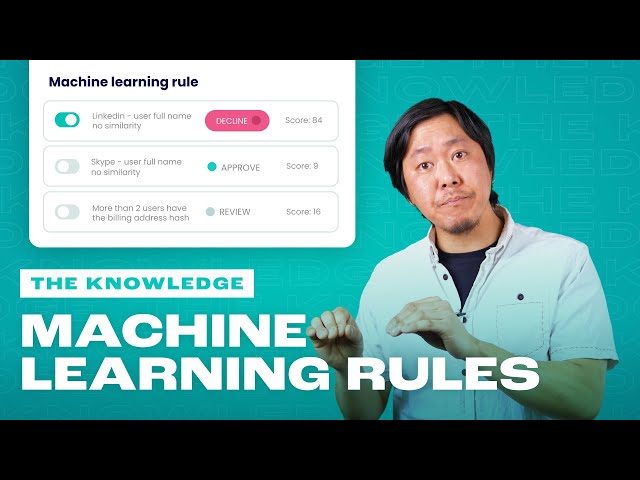 Machine Learning Rules | The Knowledge