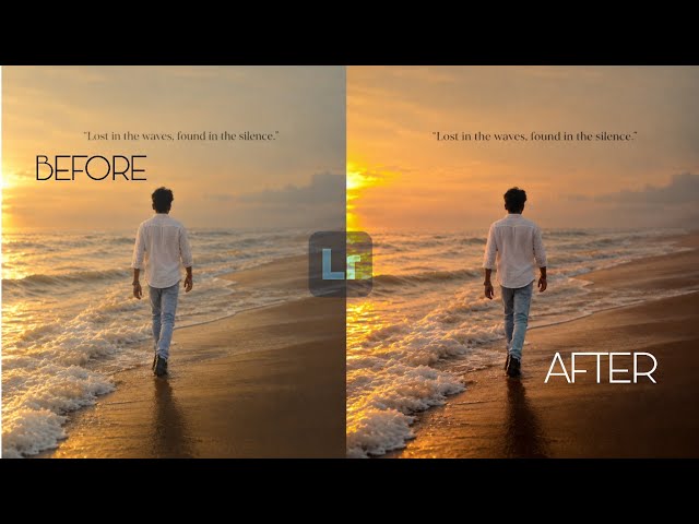 How to Edit Beach Photos in Lightroom | Cinematic Color Grading Tutorial 🌅📸