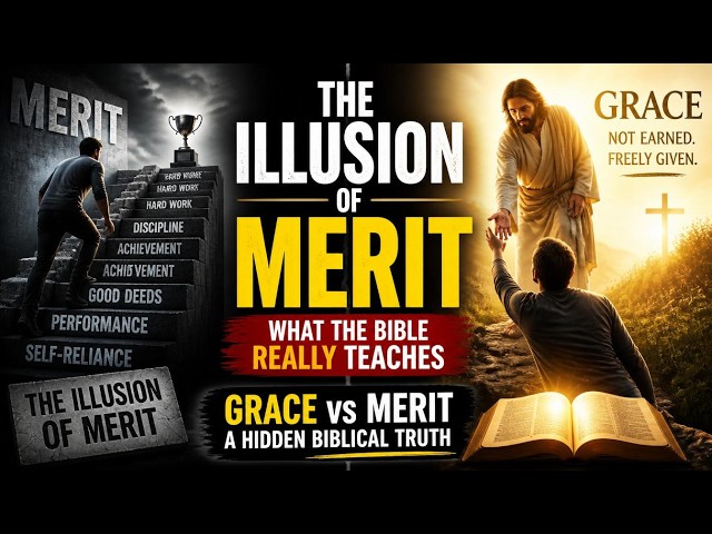 The Illusion of Merit, What the Bible Really Teaches |  Grace vs Merit, A Hidden Biblical Truth