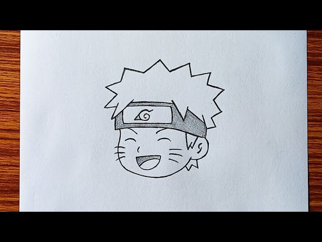 How To Draw Naruto Chibi Easy / Step by Step / Easy Anime Drawing