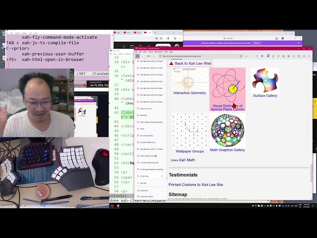 Xah Ep684 JavaScript Coding, Convert Alphabets ABC to Unicode Squared Alphabets 🄰🄱🄲