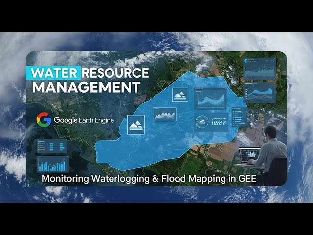 Water Resource Management: Monitoring Waterlogging and Flood Mapping using Google Earth Engine