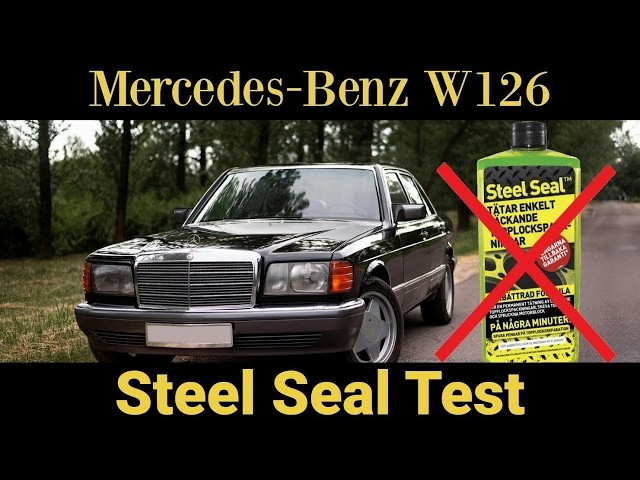 Steal Seal 👎test ❌on Mercedes Benz W126 It works or it is a fail? How is the guarantee? comercialstq