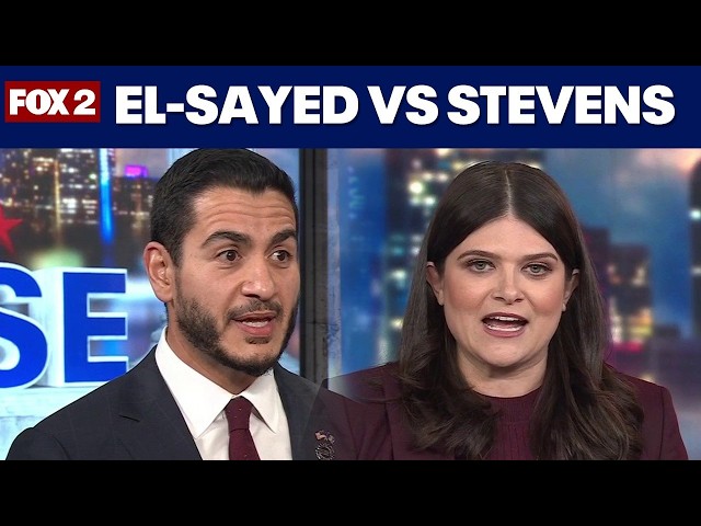 Democratic Senate candidates Haley Stevens, Abdul El-Sayed full debate