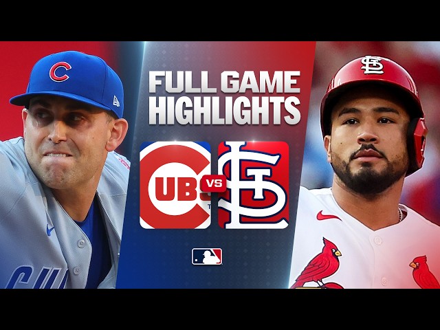 CUBS vs. CARDINALS: Official Full Game Highlights (July 29) | 2026 MLB Season