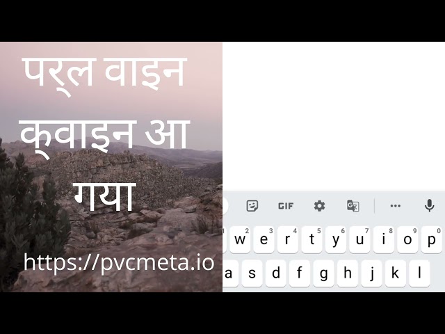 PVCMeta website- Coin Notification