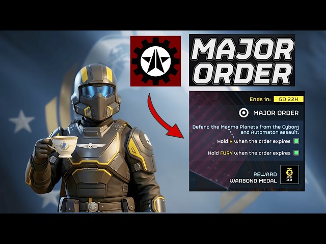 NEW MAJOR ORDER - HELLDIVERS 2 (Vertical)
