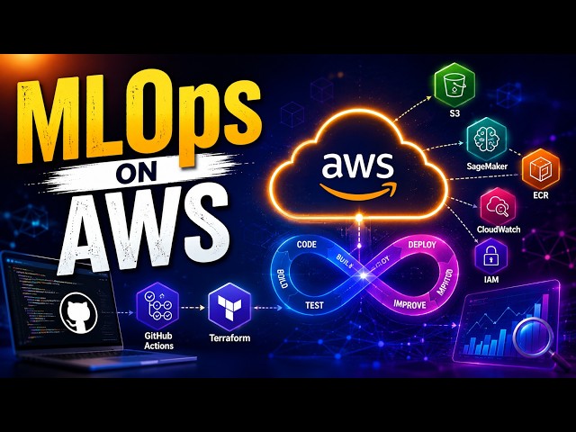 MLOps on AWS | 7 Step CI/CD Pipeline with GitHub Actions & Terraform