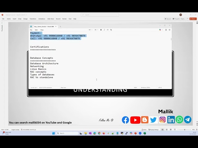 Oracle DBA course | Oracle Database Architecture | Database Startup Sequence