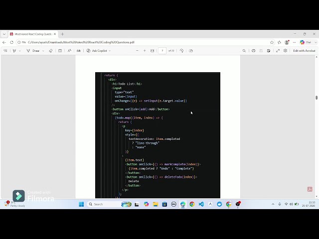 Most Asked React Coding Interview Questions & Answers (2026)