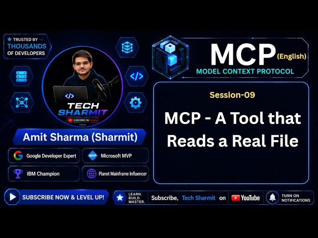 MCP (Model Context Protocol) tool for reading file - model context protocol (mcp) (Ep-09)