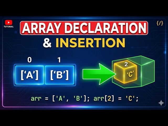 Array declaration |scanner |insertion element |traversal .