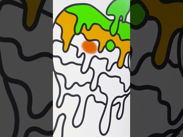 Redesigning the #Apple logo in a drippy art style. #drippy #logos #logodesign #redesign #procreate