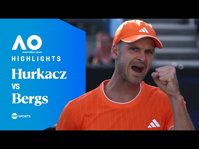 Hubert Hurkacz vs Zizou Bergs | Round One | Australian Open 2026 Highlights 🇦🇺