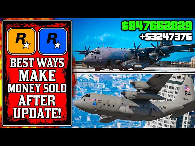 THIS IS A GOLDMINE! BEST WAYS To Make Millions SOLO After UPDATE in GTA Online! (GTA5 Fast Money)